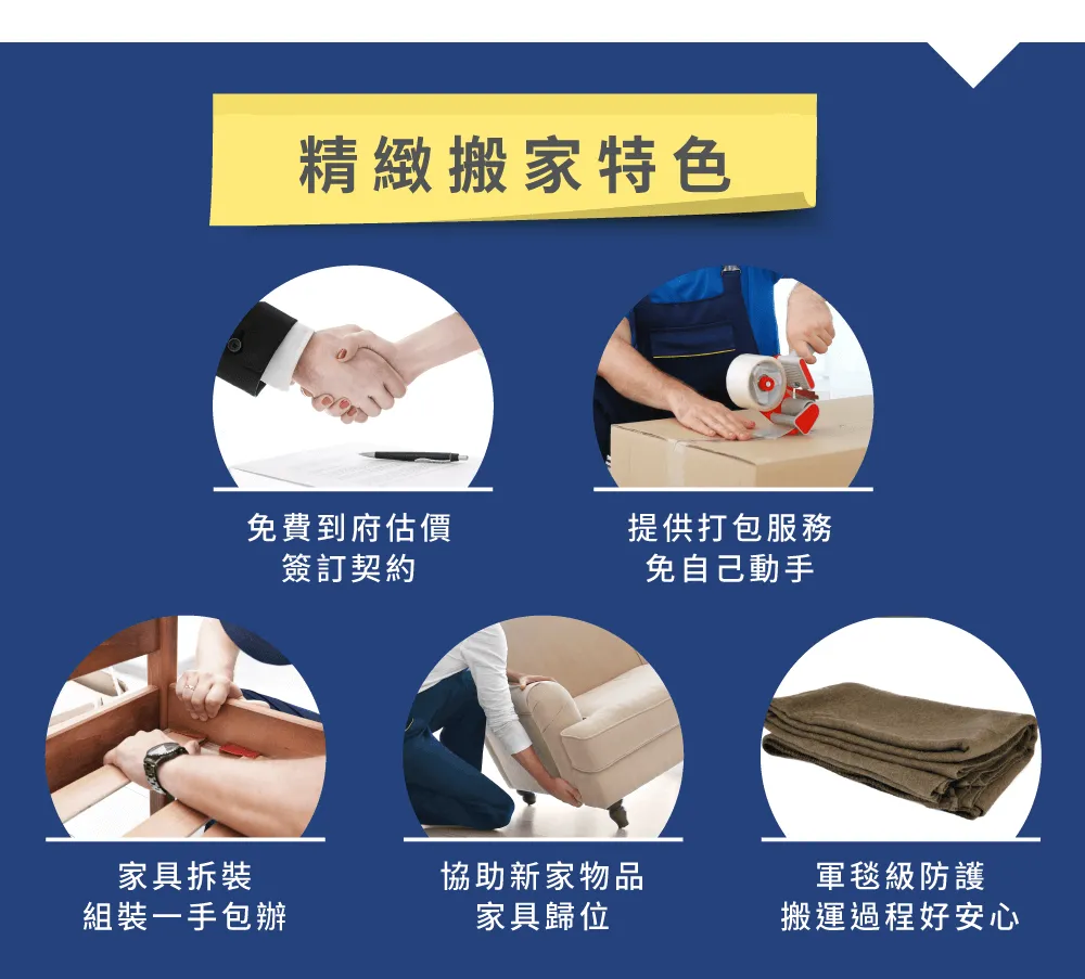 精緻搬家特色-台中精緻搬家推薦