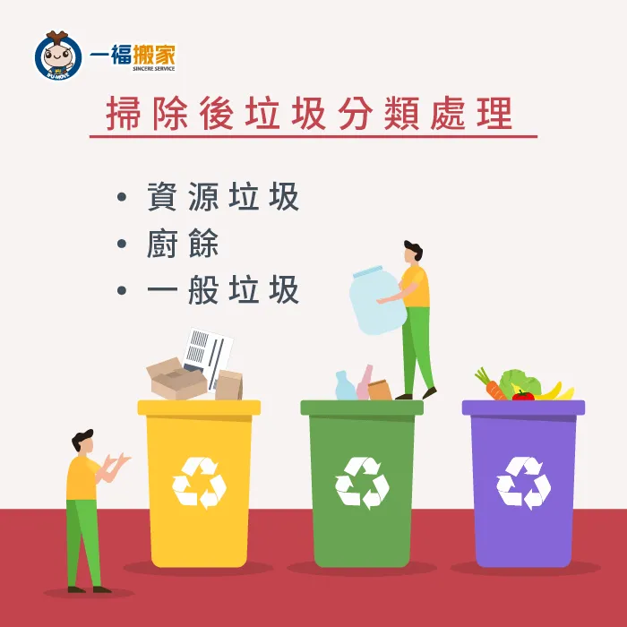 春節清運廢棄物前應該要先做好廢棄物分類 垃圾分類-春節垃圾清運