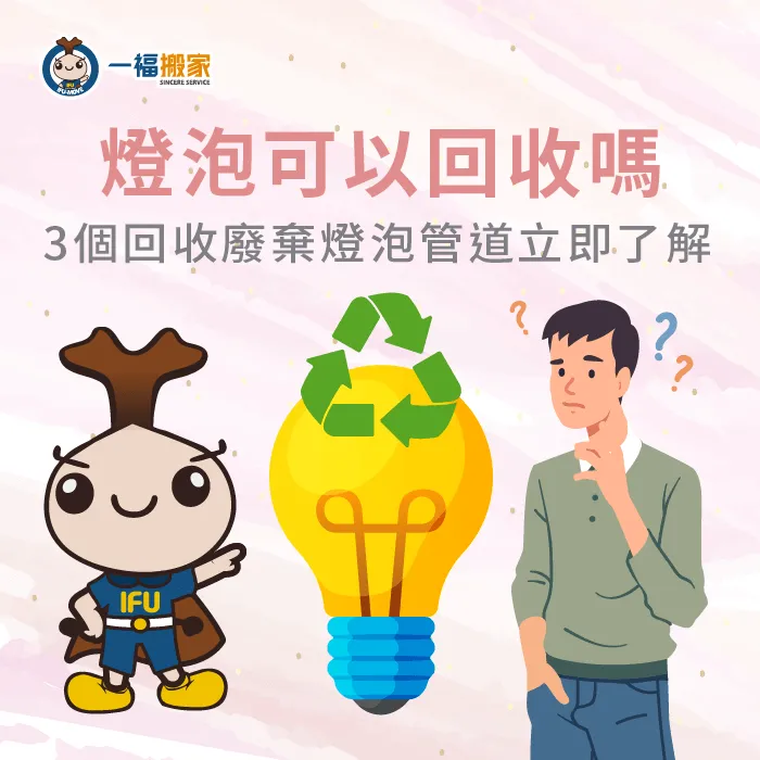 燈泡可以回收嗎-廢棄燈泡回收-北屯廢棄物清運推薦