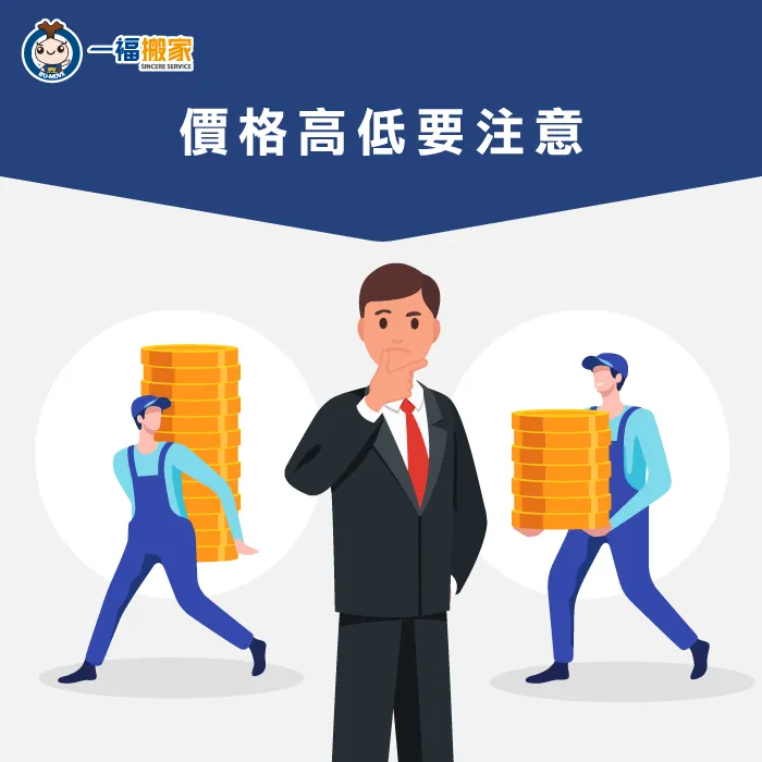 找搬家公司時要注意他們收取的費用細項,以確保雙方權利 價格高低要注意-找搬家公司