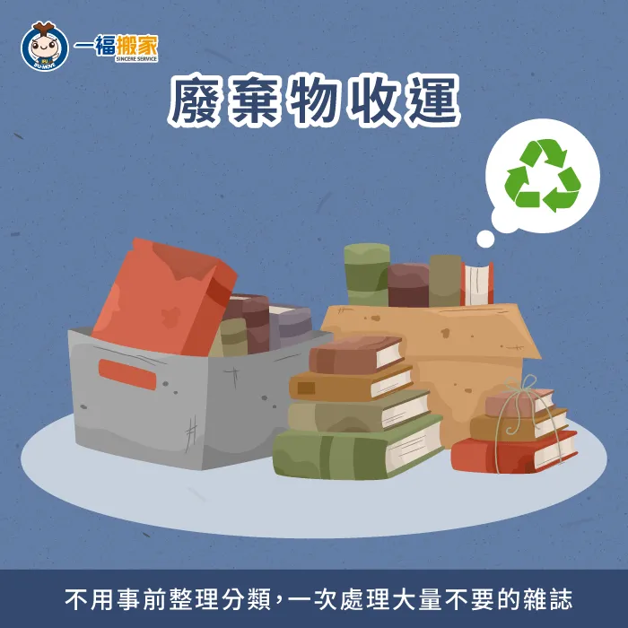 透過廢棄物收運服務,輕鬆丟棄不需要的雜誌,一次性解決所有廢棄物 廢棄物收運-搬家 雜誌