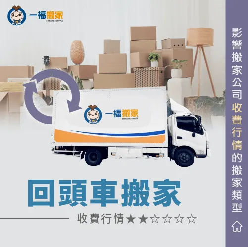 回頭車搬家-搬家公司行情