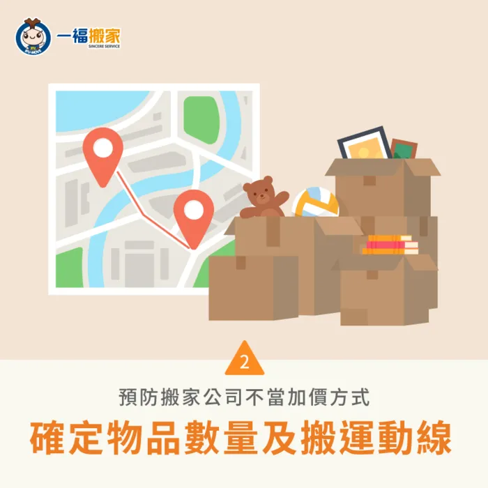 了解需搬運物品的數量與規劃動線-搬家公司加價