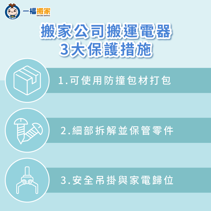 保護電器3大方法帶你了解-搬家公司 家電