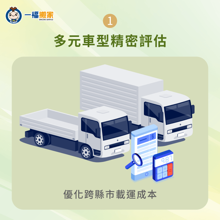 載運車型與需求評估-跨縣市搬家怎麼搬