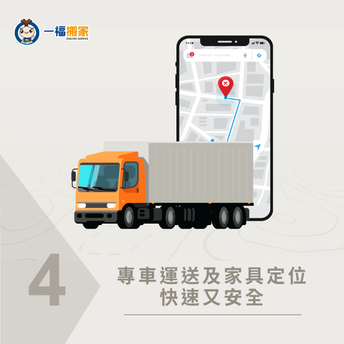 安全快速的運送及物品定位-搬家打包服務