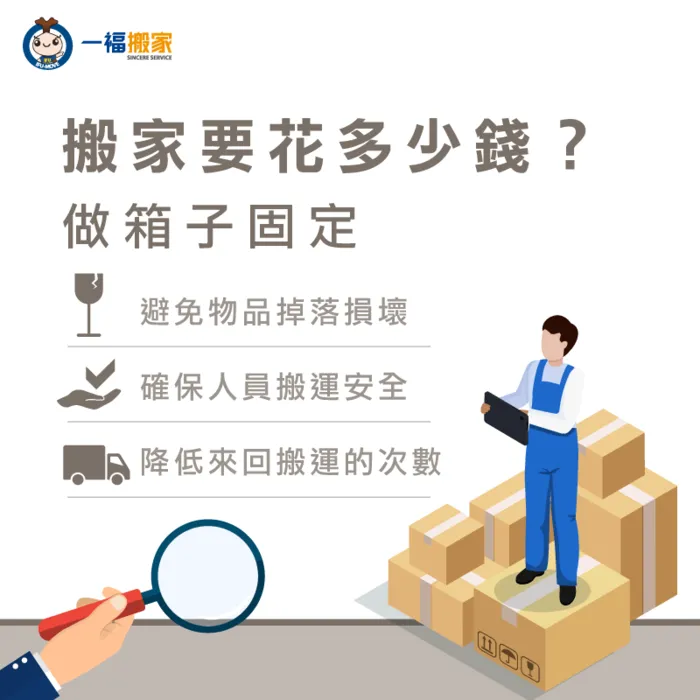 做好搬家紙箱固定可以擁有3個優點 搬家紙箱為什麼要固定-搬家紙箱固定
