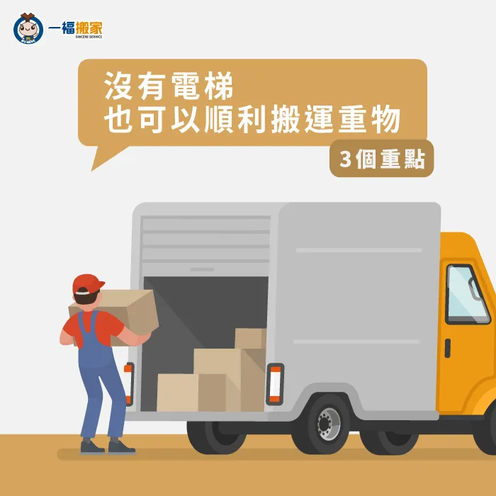 搬重物有技巧,告訴你3招沒電梯也能輕鬆搬運重物的技巧 搬家公司電梯-搬重物技巧