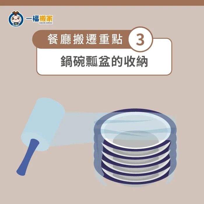 餐廳最多的物品一定就是鍋碗瓢盆,運用適合的方式進行收納,降低破損的機率! 鍋碗瓢盆的收納-餐廳搬遷要注意什麼