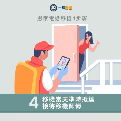 與搬家服務一樣,準時抵達才可以讓前來幫忙的師傅動作更加快速! 移機當天準時抵達-搬家電話號碼