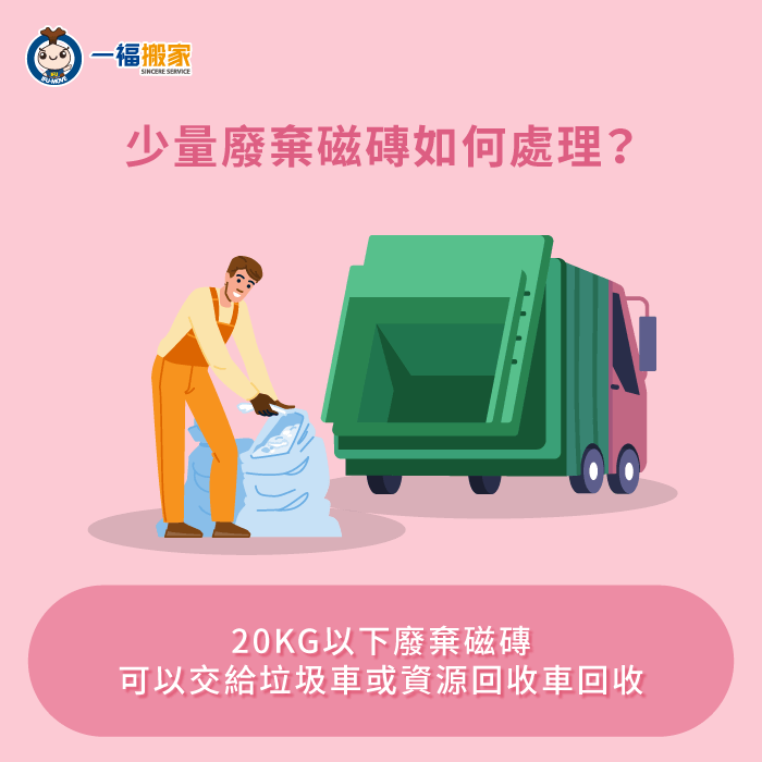 少量廢棄磁磚如何處理-廢棄磁磚回收