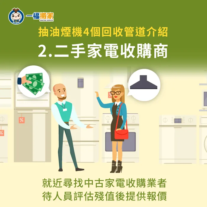 家中還堪用的大型抽油煙機,可就近尋求收購店家協助處理! 抽油煙機家電用品收購商-抽油煙機回收價格