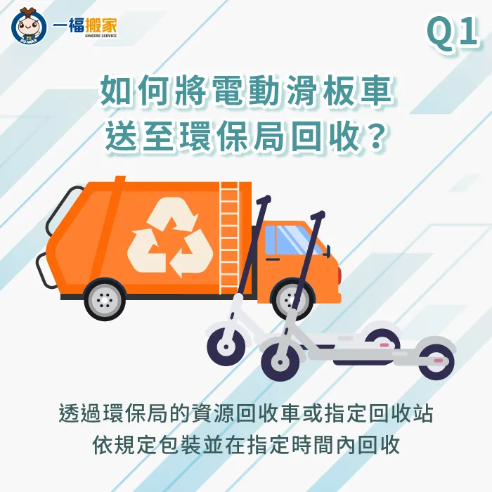 首先可以致電當地環保局詢問如何回收電動滑板車 請環保局回收滑板車-電動滑板車回收